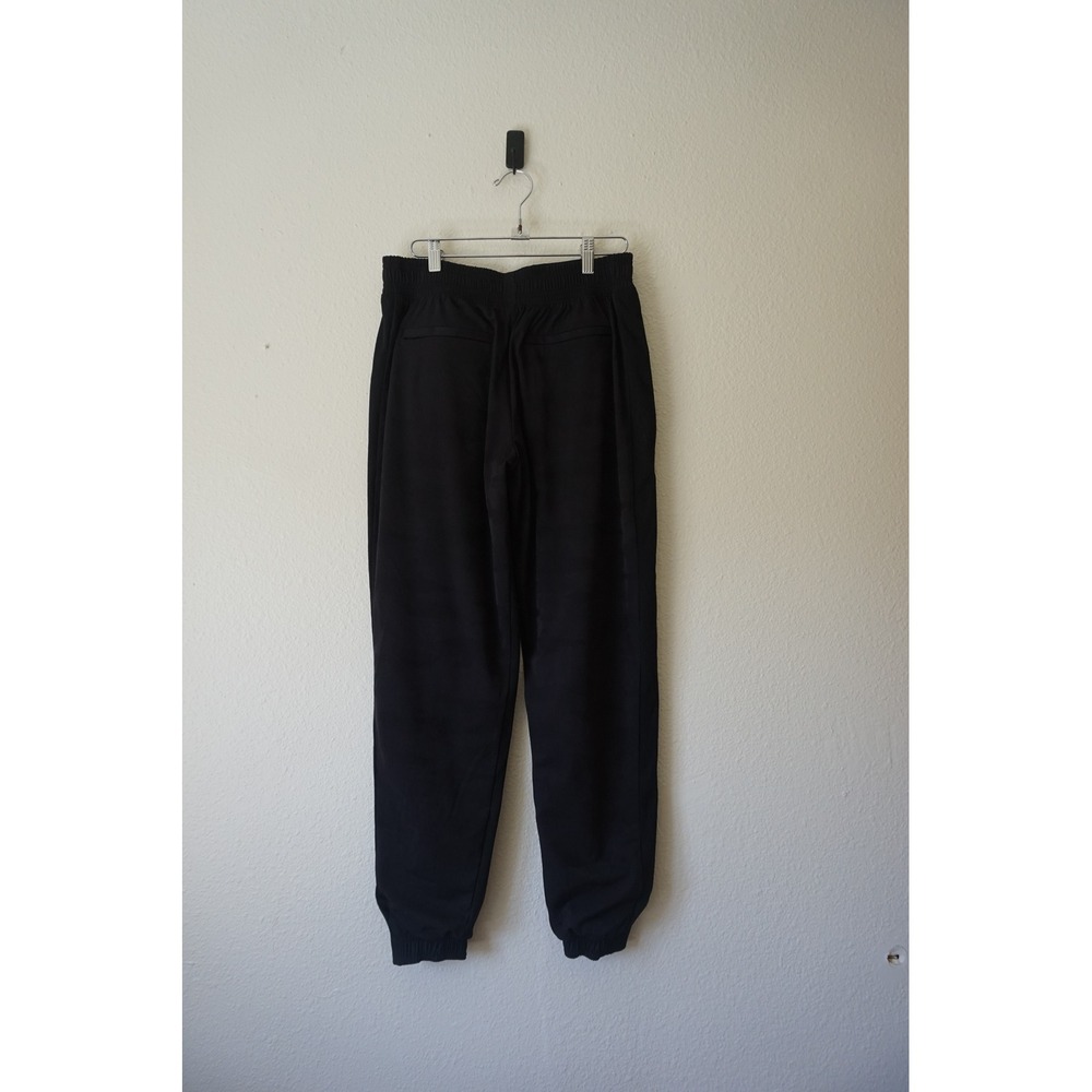 Athleta Brooklyn Lined Camo Jogger Black‎ Tonal Active Athleisure Travel Pants 6 - Picture 6 of 9